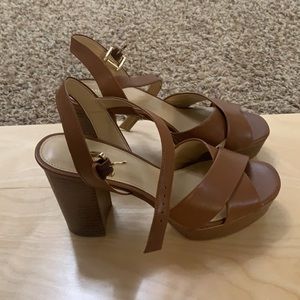 Michael Kors Platform Sandals, Size 7.5